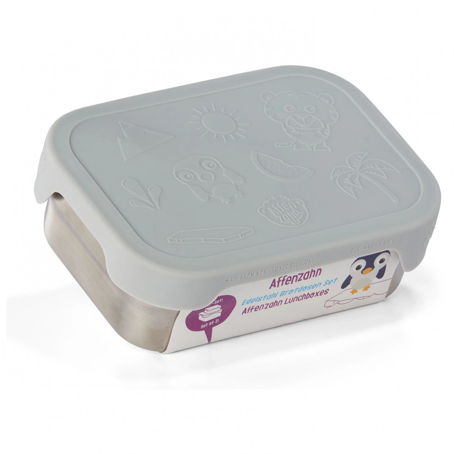 Affenzahn Brotdosen-Set Koala - Essensaufbewahrung 2 Affenzahn Brotdosen-Set Koala - Essensaufbewahrung – Bild 2