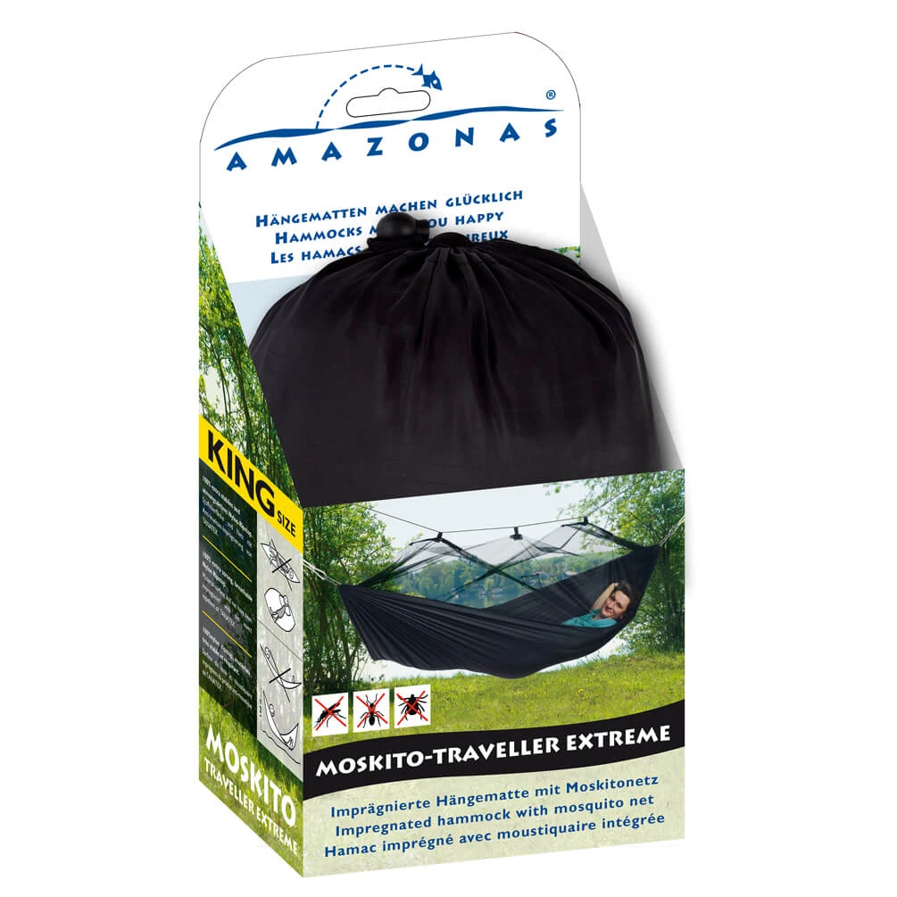 Amazonas Hängematte Moskito-Traveller Extreme - Hängematte 2 Amazonas Hängematte Moskito-Traveller Extreme - Hängematte – Bild 2