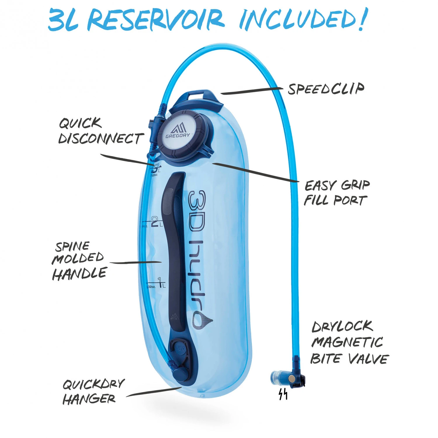 Gregory Salvo 8 H2O - Wanderrucksack 3 Gregory Salvo 8 H2O - Wanderrucksack – Bild 3