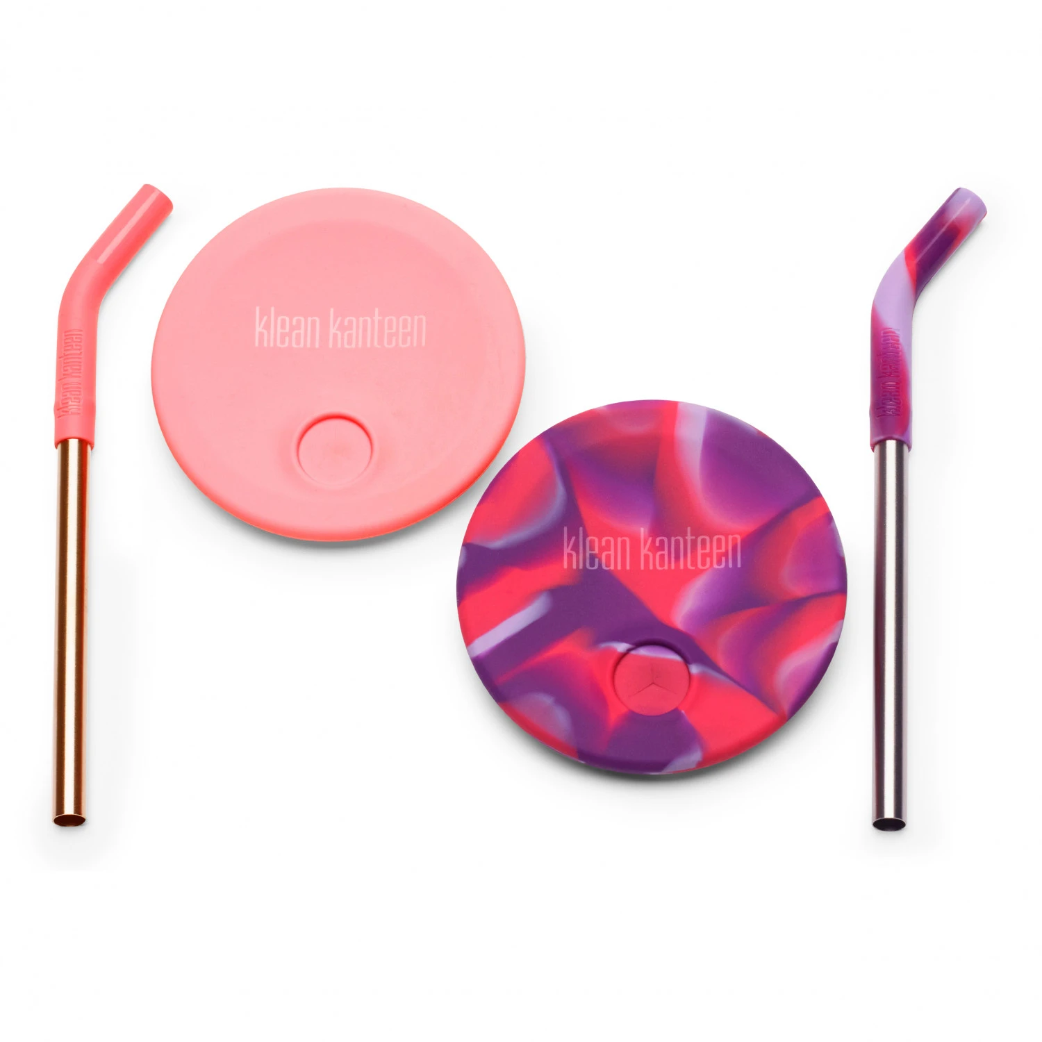 Klean Kanteen Kid's Kanteen Cup Straw Lid 2er Pack - Deckel 2 Klean Kanteen Kid's Kanteen Cup Straw Lid 2er Pack - Deckel – Bild 2