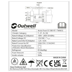 Outwell Arctic Frost 35 - Kühlbox -Outwell Deutschland Verkaufs-Shop outwell arctic frost 35 kuehlbox detail 10