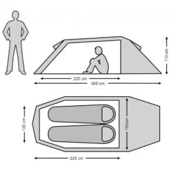 Stoic AdakSt. II 2P - 2-Personen Zelt -Outwell Deutschland Verkaufs-Shop stoic adakst ii 2p 2 personen zelt detail 12
