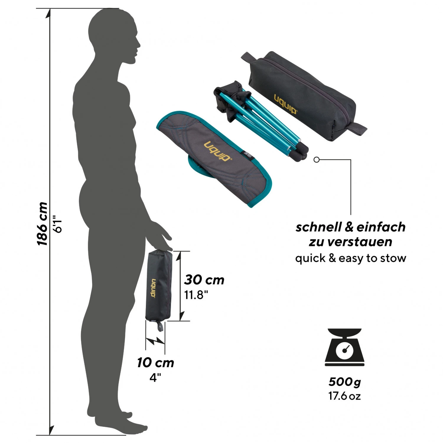Uquip Three Sixty Mini - Campingstuhl 7 Uquip Three Sixty Mini - Campingstuhl – Bild 7