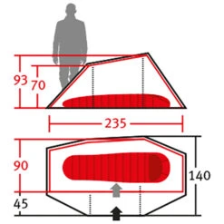 Wechsel Aurora 1 - 1-Personen Zelt -Outwell Deutschland Verkaufs-Shop wechsel aurora 1 1 personen zelt detail 5